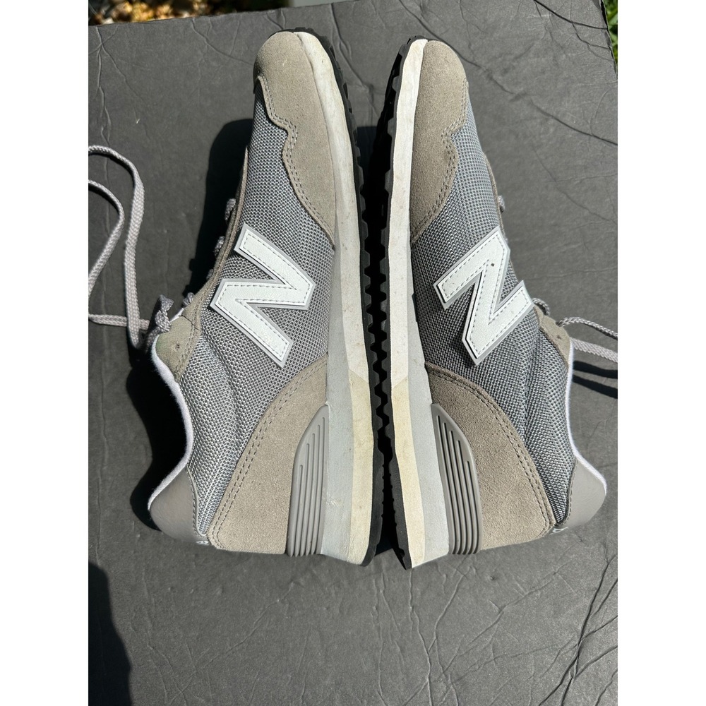New Balance 515 V3 Men's Grey White Suede Mesh Sneakers ML515GR3 Size 10